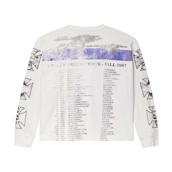 Vale Forever Slam Long Sleeve Thermal Tee White by Vale Forever - NWAHype 1 for streetwear T-Shirts in USA