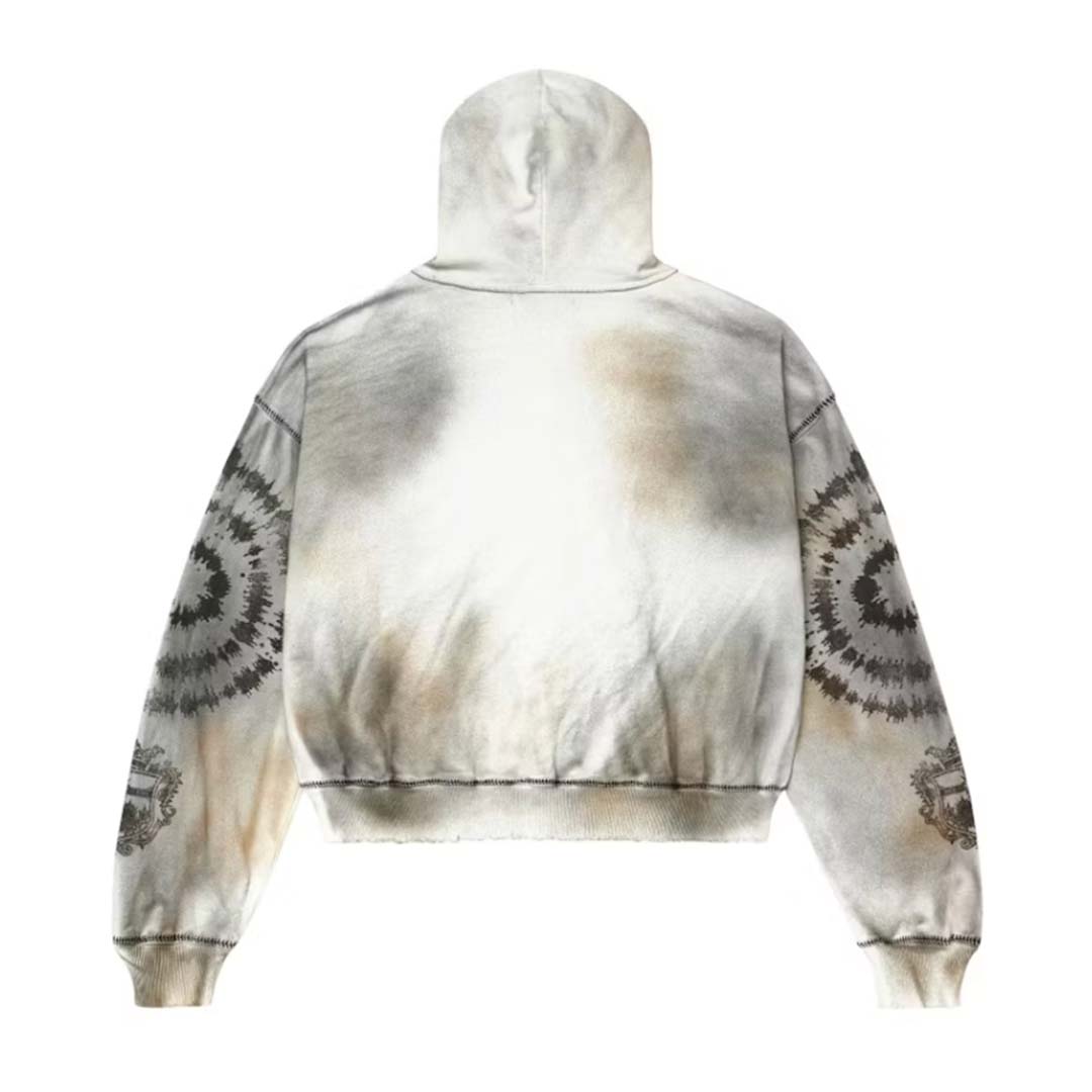 Vale Forever Spiral Zip Up Hoodie Ash Grey by Vale Forever - NWAHYPE No.1 for streetwear Hoodies in USA