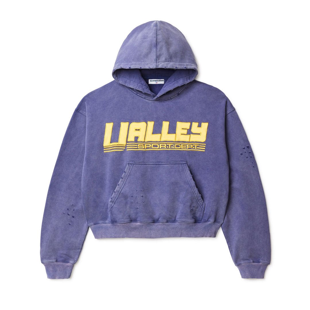 希少 VALE FOREVER VALLEY SPORT DEPT hoodie Vale Forever Sport Pullover Hoodie Navy – NWAHYPE