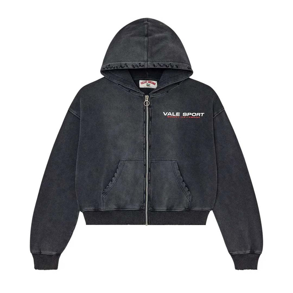 Vale Forever Staple Zip Up Hoodie Black by Vale Forever - NWAHYPE No.1 for streetwear Hoodies in USA