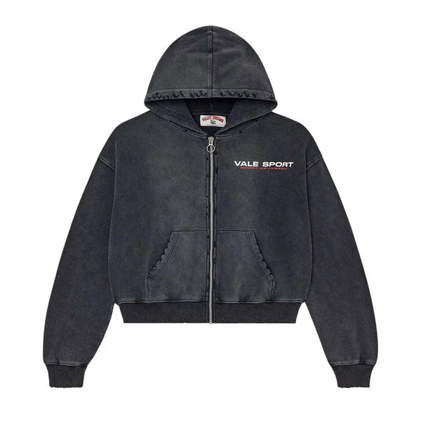 Vale Forever Staple Zip Up Hoodie Black by Vale Forever - NWAHYPE No.1 for streetwear Hoodies in USA