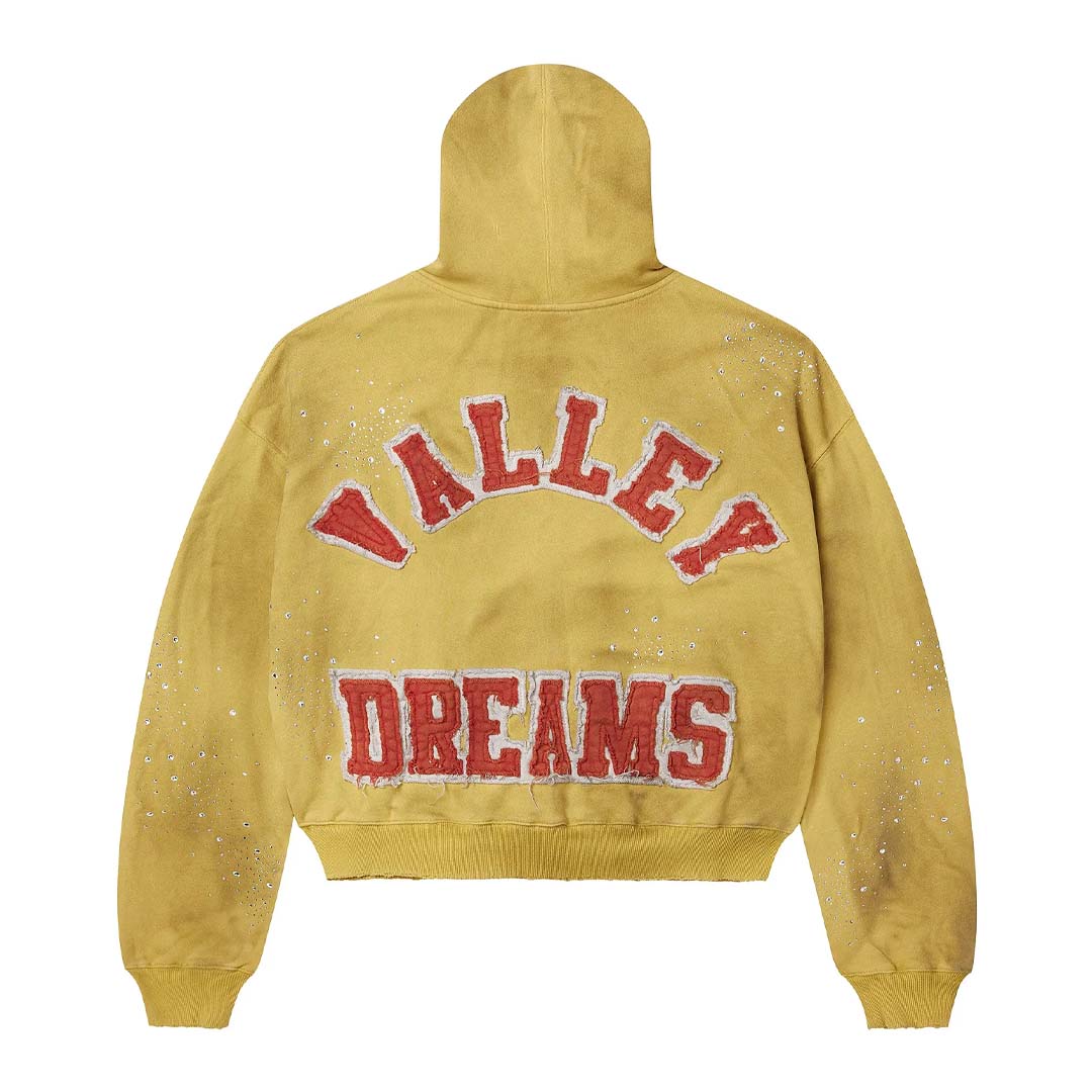 Vale Forever Sun Clustered Zip Up 'Yellow' by Vale Forever - NWAHype 1 for streetwear Hoodies in USA