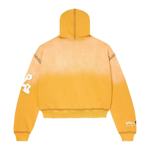 Vale Forever Sunny Zip Up Hoodie 'Yellow' by Vale Forever - NWAHype No.1 for streetwear Hoodies in USA