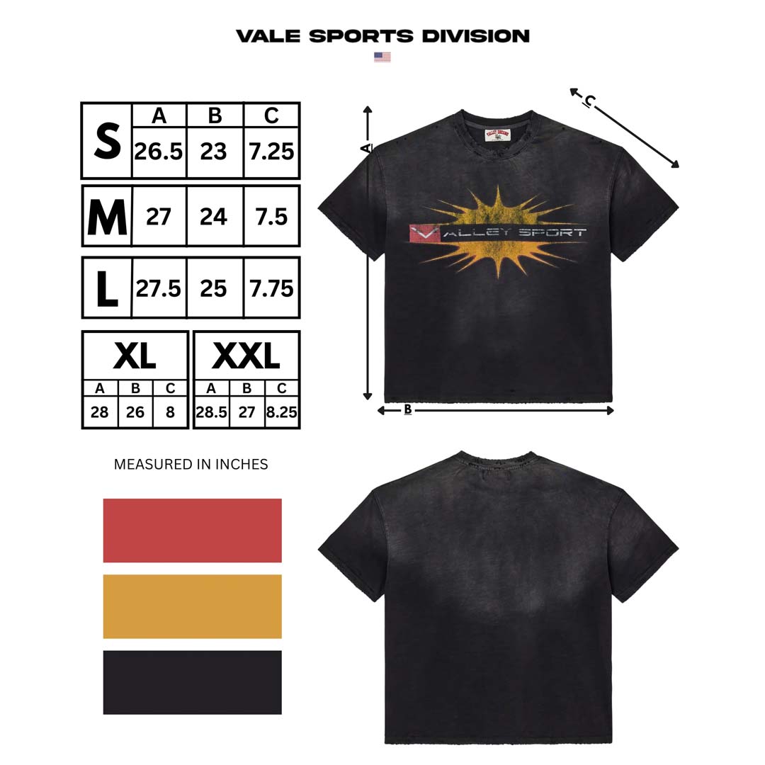 Vale Forever Sunshine Black Tee by Vale Forever - NWAHYPE No.1 for streetwear T-Shirts in USA