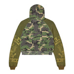 Vale Forever Terrain Zip Up Hoodie 'Green/Yellow' by Vale Forever - NWAHype No.1 for streetwear Hoodies in USA