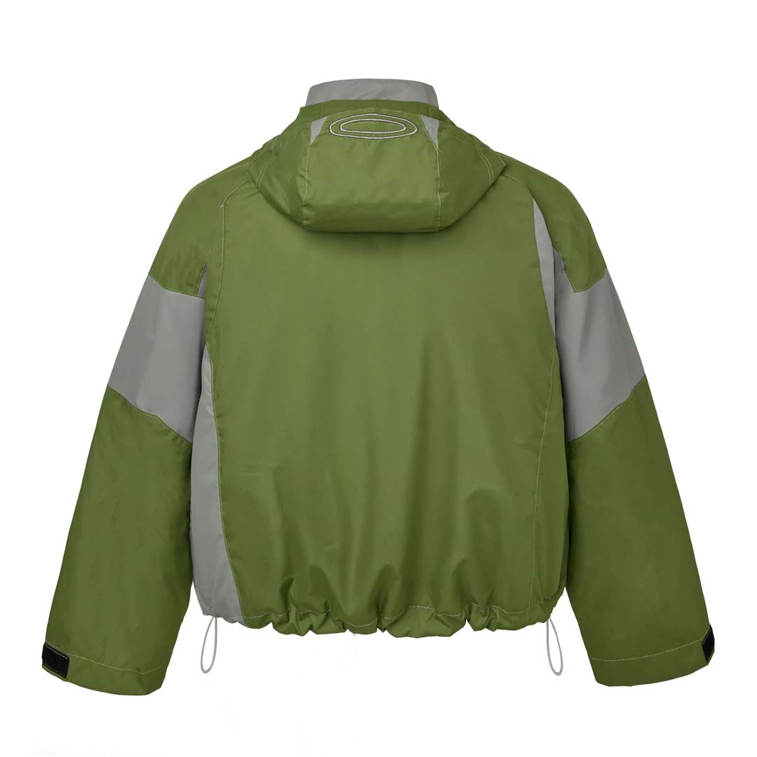 Vale Forever Touch Grass Zip Up Jacket Green Grey by Vale Forever - NWAHYPE No.1 for streetwear Hoodies in USA