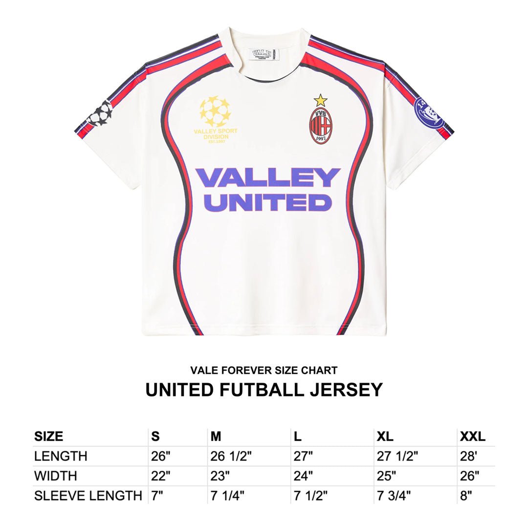 Vale Forever United Futbol White Jersey by Vale Forever - NWAHype 1 for streetwear T-Shirts in USA