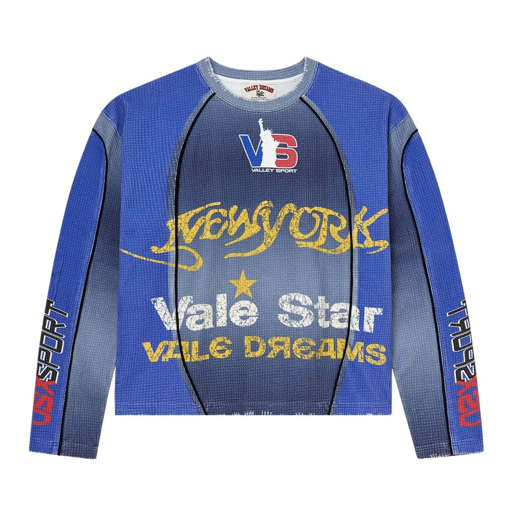 Vale Forever Vale Star Thermal Blue by Vale Forever - NWAHype No.1 for streetwear T-Shirts in USA