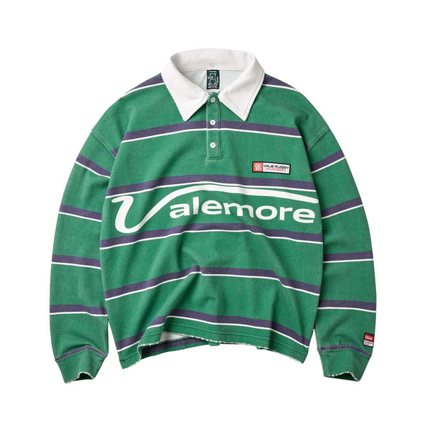 Vale Forever Valemore Long Sleeve Rugby Green by Vale Forever - NWAHYPE No.1 for streetwear T-Shirts in USA
