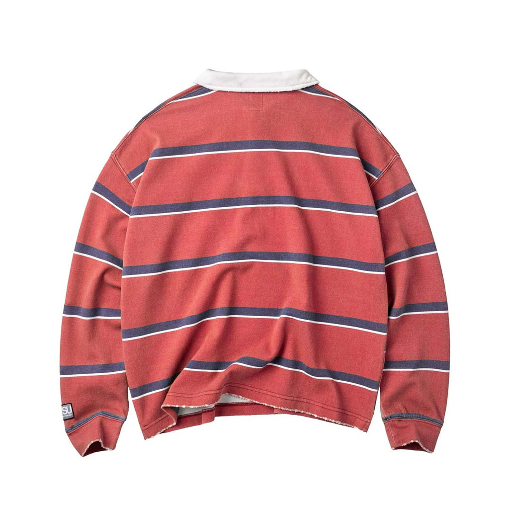Vale Forever Valemore Long Sleeve Rugby Red by Vale Forever - NWAHYPE No.1 for streetwear T-Shirts in USA
