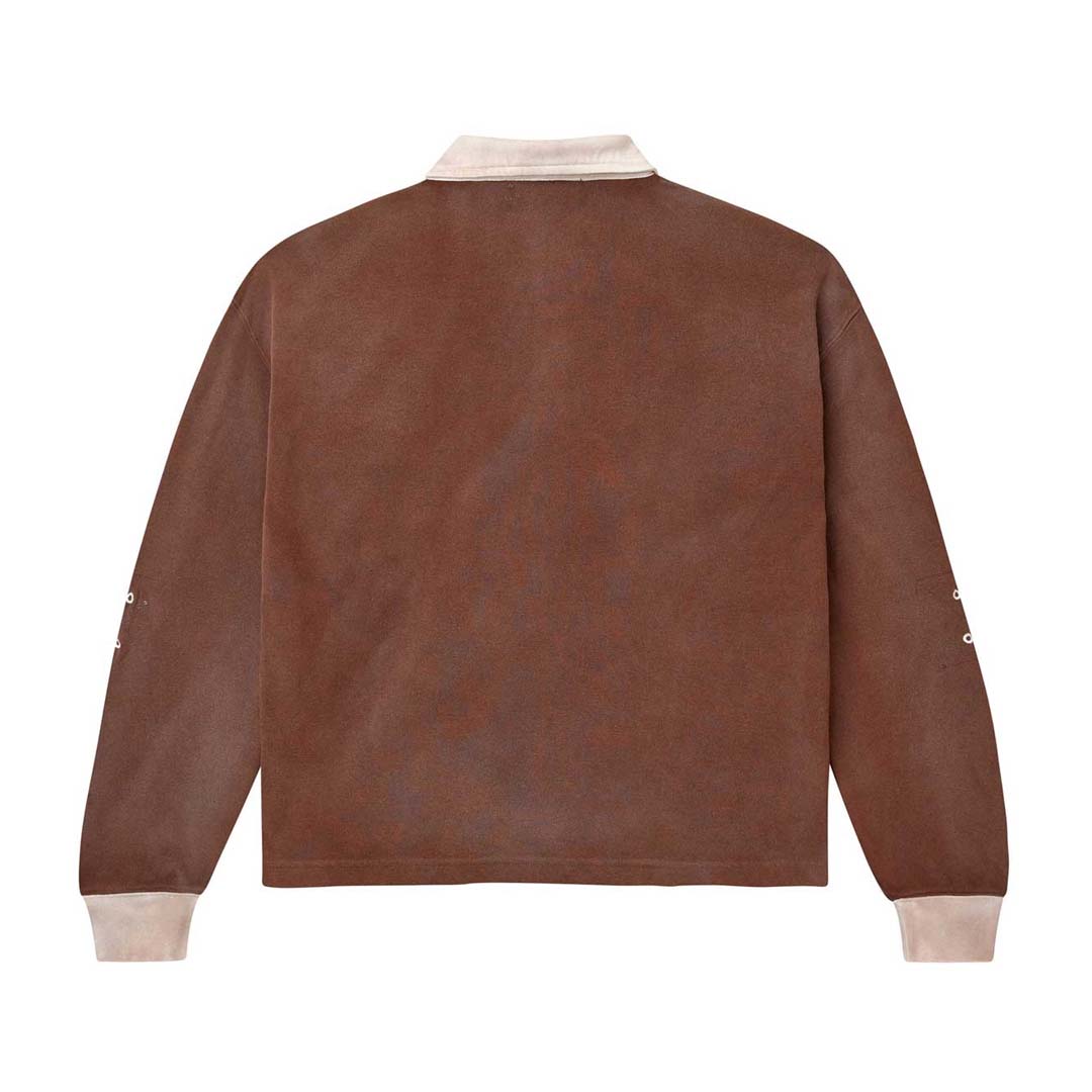 Vale Forever Vanderbilt Long Sleeve Rugby Brown by Vale Forever - NWAHYPE No.1 for streetwear T-Shirts in USA