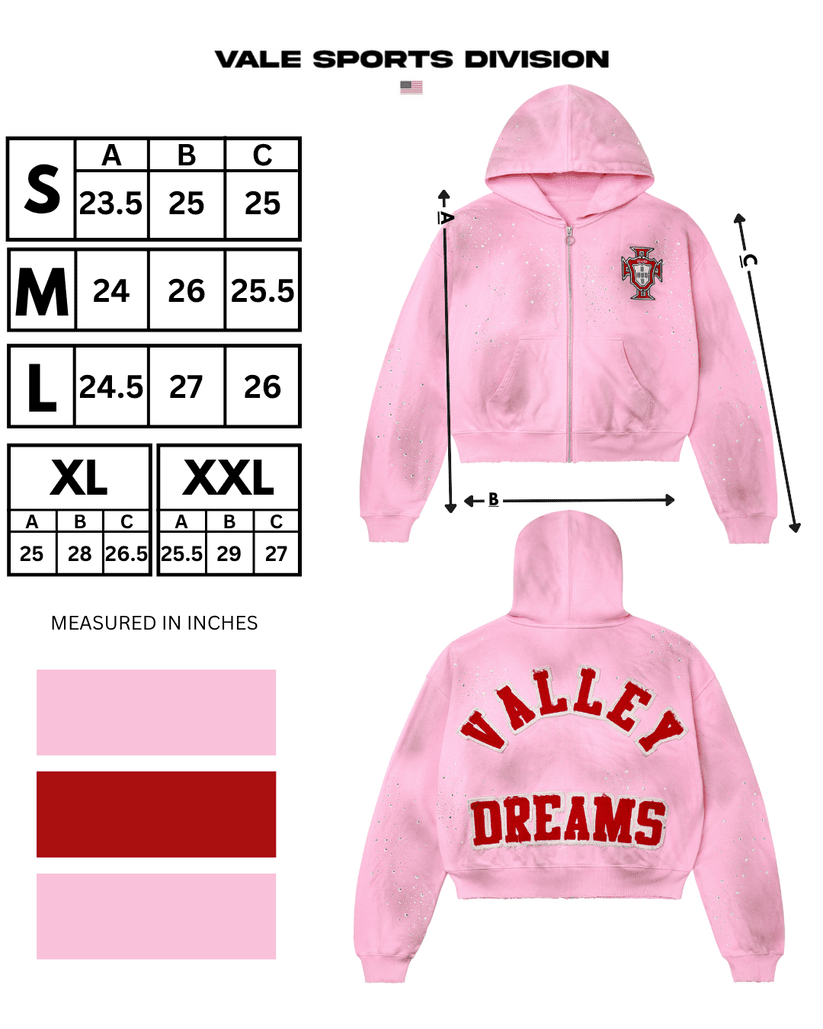 Vale Forever Venus Zip Up Hoodie Pink by Vale Forever - NWAHype 1 for streetwear Hoodies in USA
