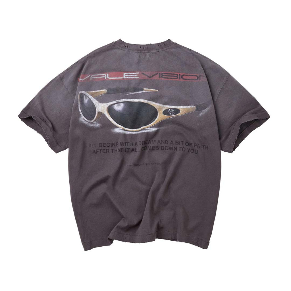 Vale Forever Vision Charcoal Tee by Vale Forever - NWAHYPE No.1 for streetwear T-Shirts in USA
