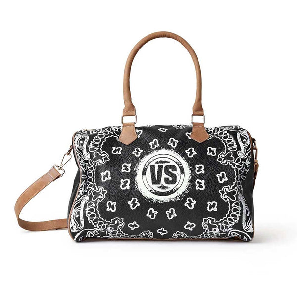 Vale Forever VS Black Leather Mini Duffle Bag by Vale Forever - NWAHYPE No.1 for streetwear Accessories in USA