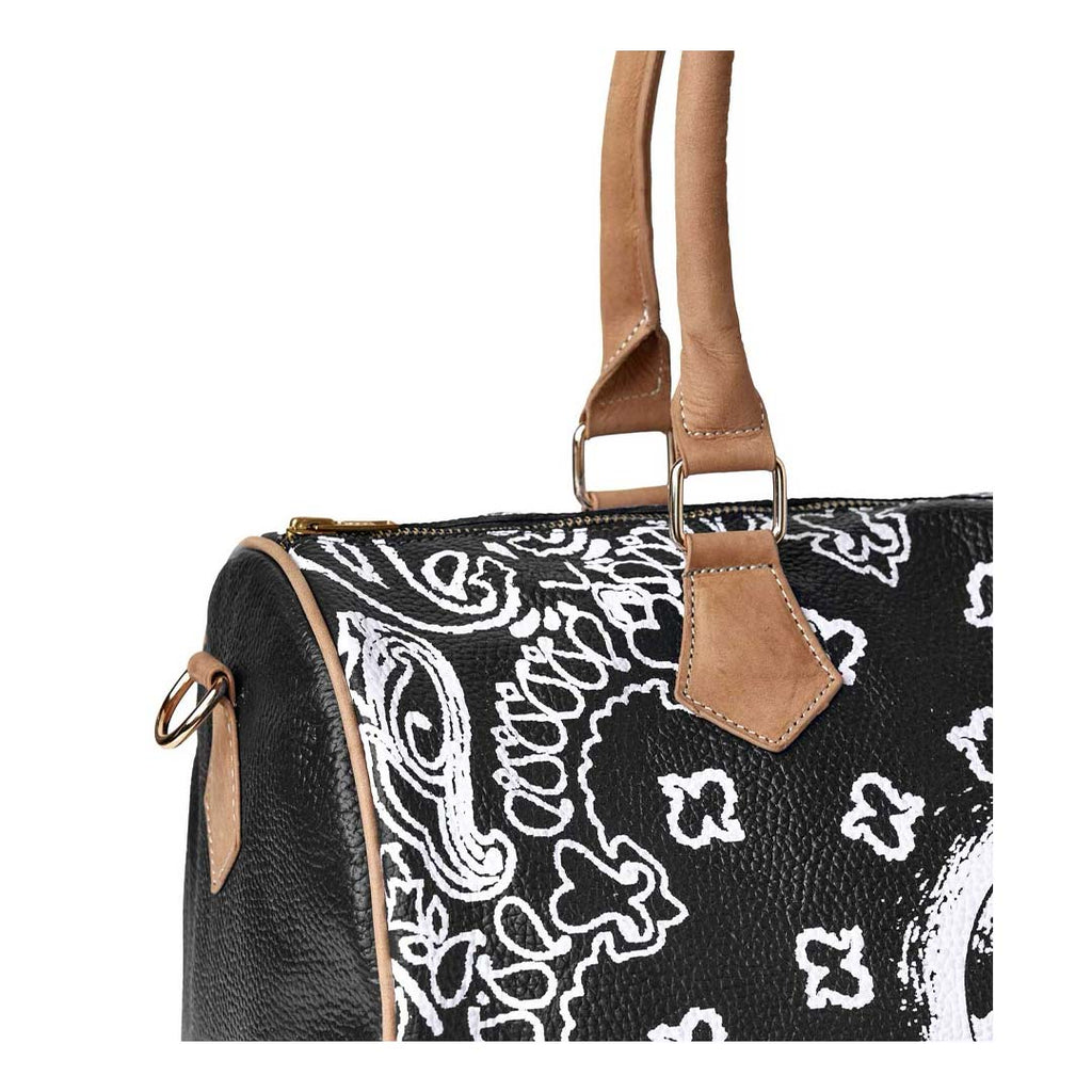 Vale Forever VS Black Leather Mini Duffle Bag by Vale Forever - NWAHYPE No.1 for streetwear Accessories in USA