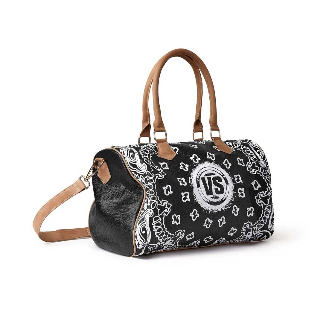 Vale Forever VS Black Leather Mini Duffle Bag by Vale Forever - NWAHYPE No.1 for streetwear Accessories in USA