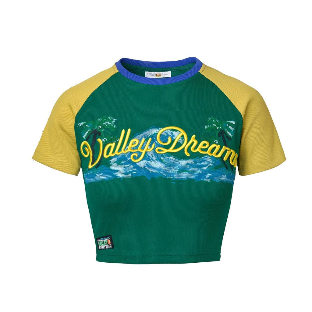 Vale Forever Wavy Femme Women's Tee Green by Vale Forever - NWAHYPE No.1 for streetwear T-Shirts in USA