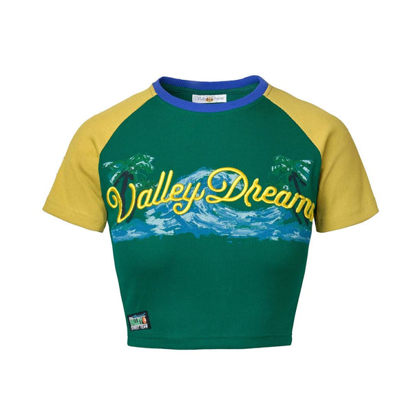 Vale Forever Wavy Femme Women's Tee Green by Vale Forever - NWAHYPE No.1 for streetwear T-Shirts in USA