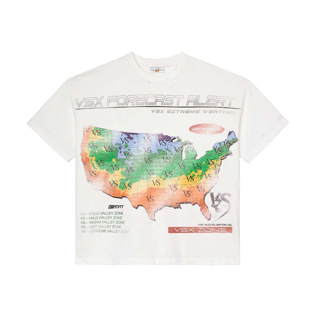 Vale Forever Weatherman Tee White by Vale Forever - NWAHYPE No.1 for streetwear T-Shirts in USA