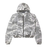 Vale Forever Winter Crystal Camo Work Jacket 'Washed/White/Camo' by Vale Forever - NWAHype No.1 for streetwear Hoodies in USA