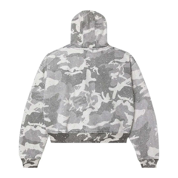 Vale Forever Winter Crystal Camo Work Jacket 'Washed/White/Camo' by Vale Forever - NWAHype No.1 for streetwear Hoodies in USA