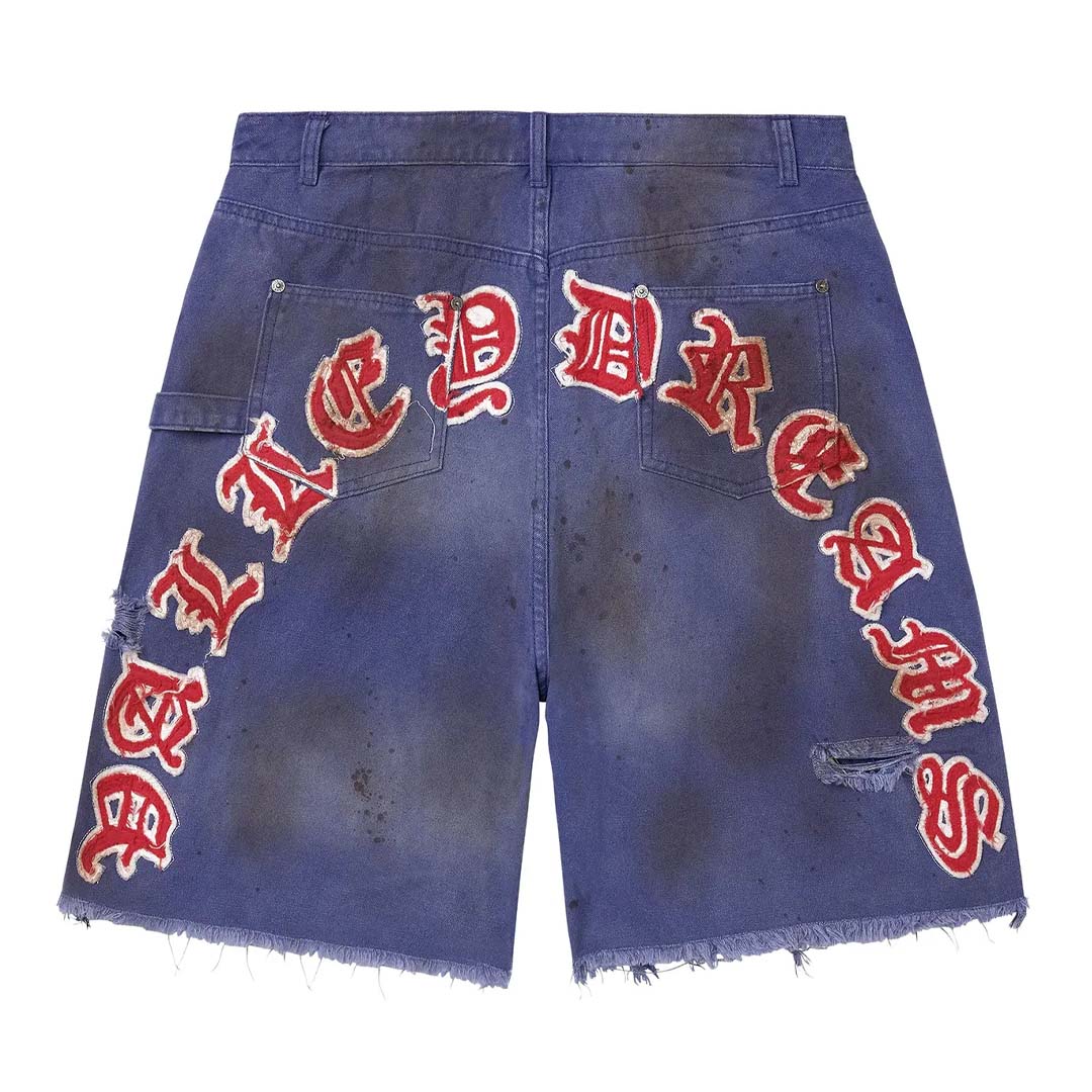 Vale Forever Workshop Jean Shorts Blue by Vale Forever - NWAHYPE No.1 for streetwear Shorts in USA