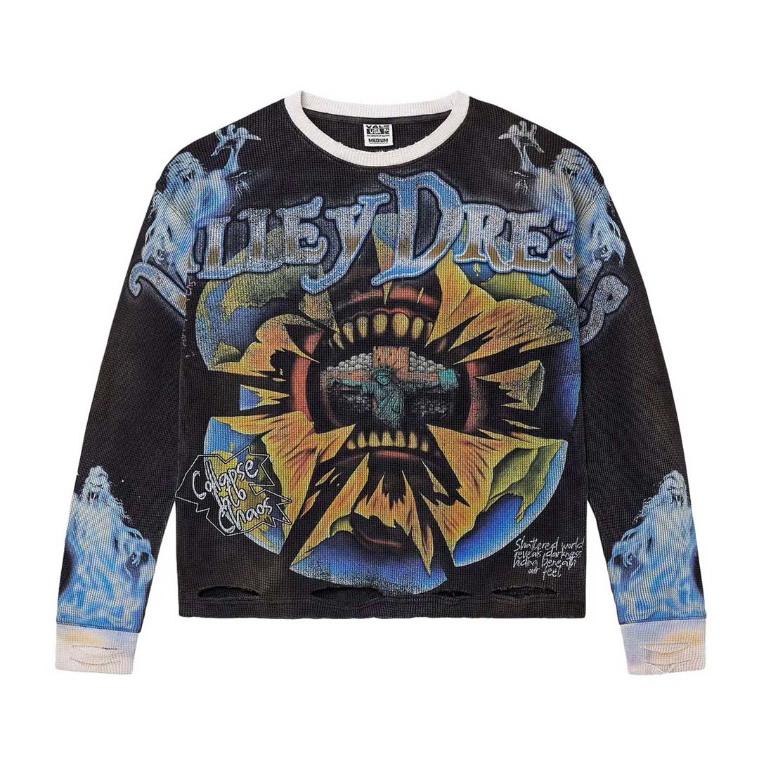 Vale Forever Worldeater Thermal Black by Vale Forever - NWAHype No.1 for streetwear T-Shirts in USA