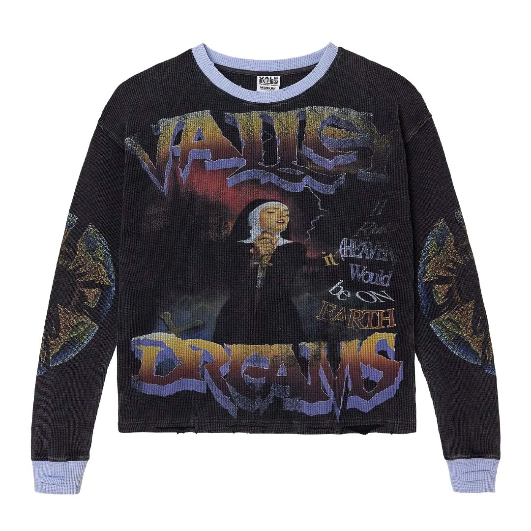 Vale Forever Wraith of Faith Thermal Black by Vale Forever - NWAHype No.1 for streetwear T-Shirts in USA