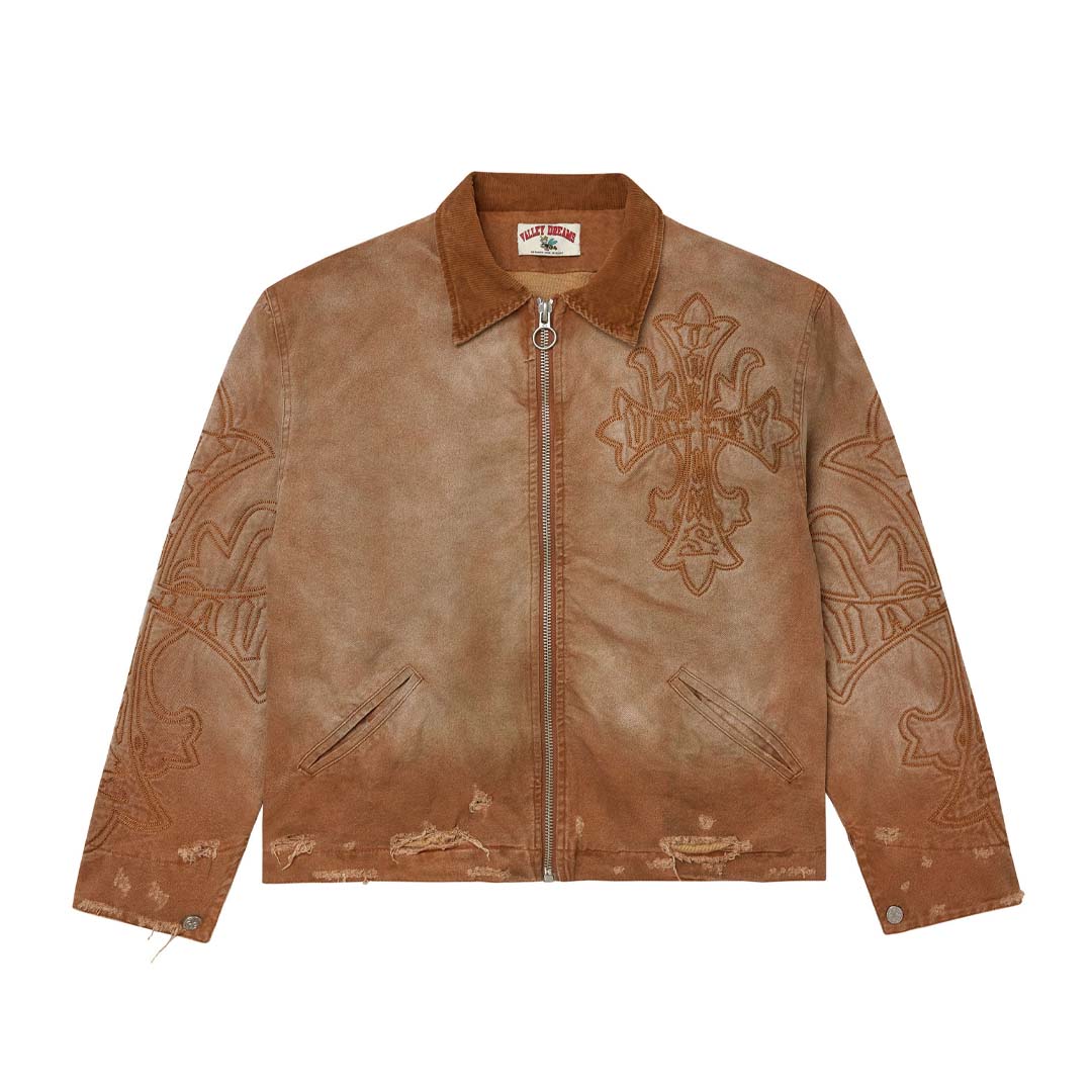 Vale Forever Yellow Stone Work Jacket by Vale Forever - NWAHype No.1 for streetwear Hoodies in USA