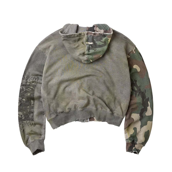 Vale Forever Zombie Zip Up Hoodie Grey Camo by Vale Forever - NWAHYPE No.1 for streetwear Hoodies in USA
