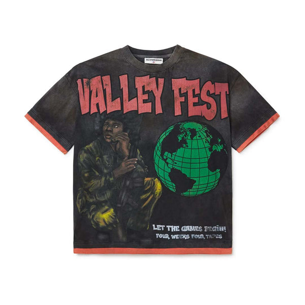 Vale Recon Tee Faded Black Red by Vale Forever - NWAHype 1 for streetwear T-Shirts in USA