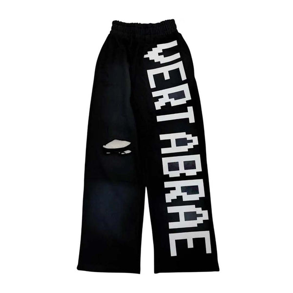 Vertabrae Black White Sweatpants by Vertabrae - NWAHype No.1 for streetwear Pants in USA