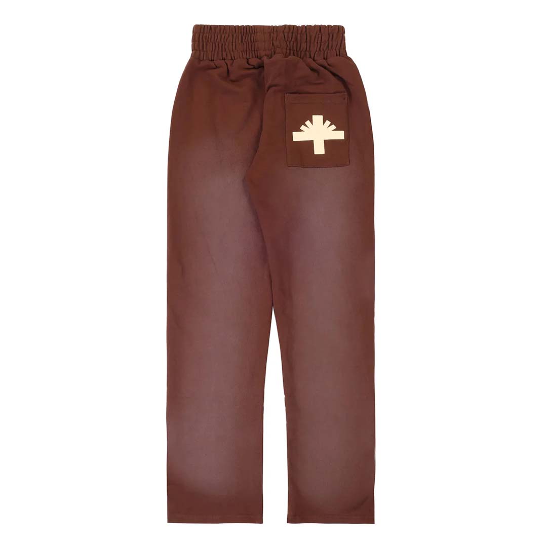 Vertabrae Brown Cream Sweatpants by Vertabrae - NWAHype No.1 for streetwear Pants in USA