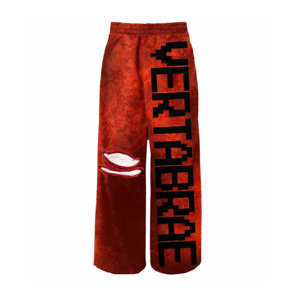 Vertabrae C - 2 Ember Red Sweatpants by Vertabrae - NWAHype No.1 for streetwear Pants in USA