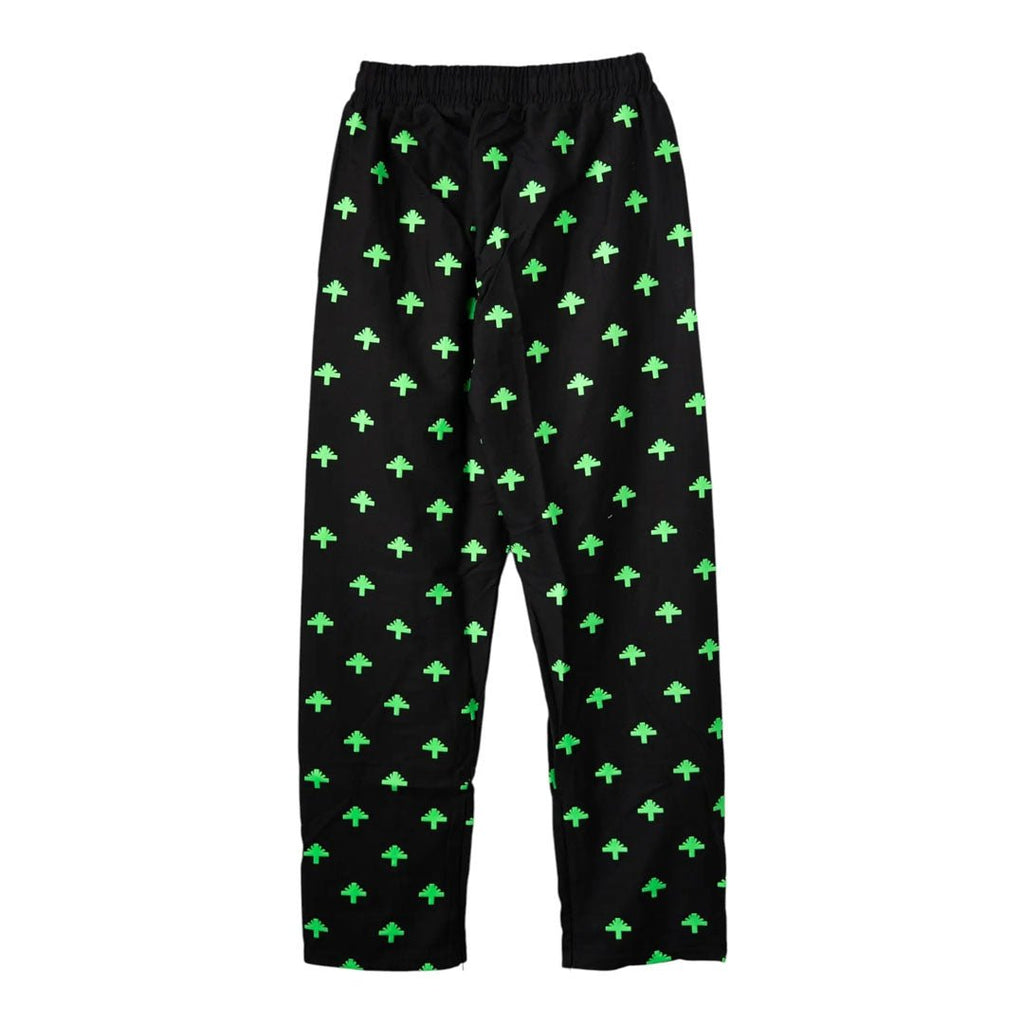 Vertabrae Everyday Logo Sweatpants Black Neon Green by Vertabrae - NWAHype 1 for streetwear Pants in USA