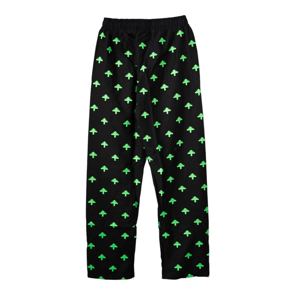 Vertabrae Everyday Logo Sweatpants Black Neon Green by Vertabrae - NWAHype 1 for streetwear Pants in USA