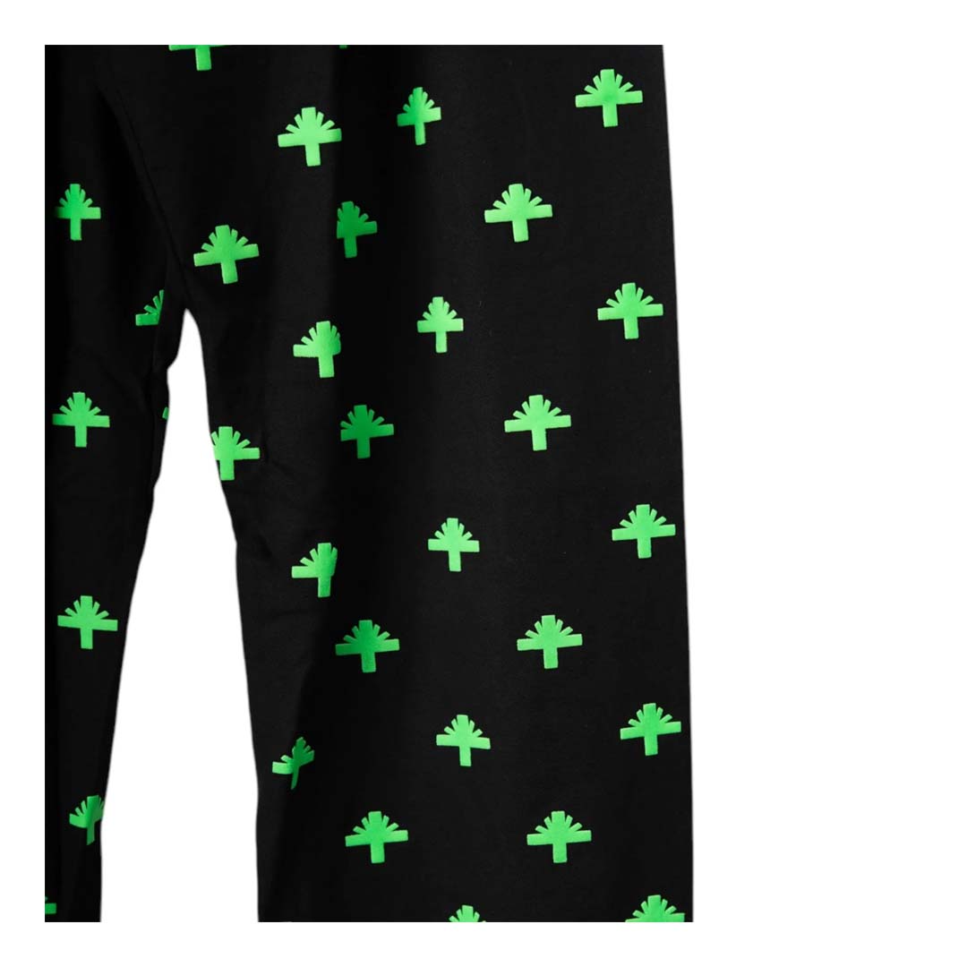 Vertabrae Everyday Logo Sweatpants Black Neon Green by Vertabrae - NWAHype 1 for streetwear Pants in USA