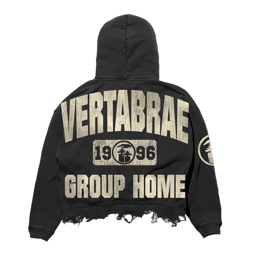 Vertabrae Group Home Hoodie Black by Vertabrae - NWAHype No.1 for streetwear Hoodies in USA