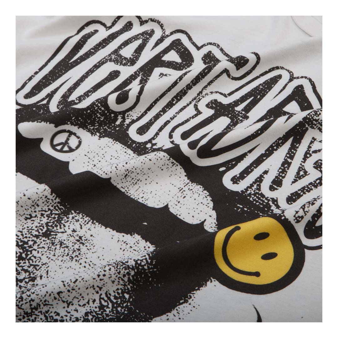 Vertabrae Happy Nothing Without It Tee Cream by Vertabrae - NWAHype 1 for streetwear T-Shirts in USA