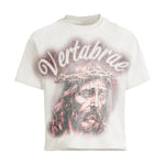 Vertabrae Jesus Tee Cream by Vertabrae - NWAHype 1 for streetwear T-Shirts in USA