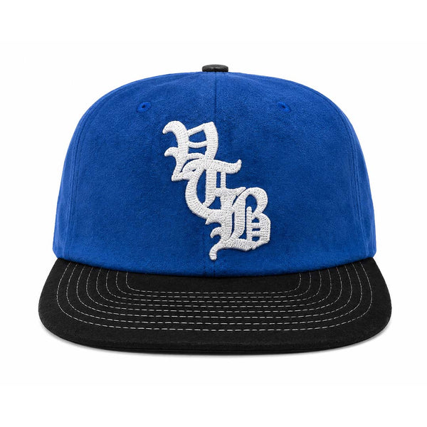 Vertabrae Royal Blue Black Suede Snapback Hat by Vertabrae - NWAHYPE No.1 for streetwear Hats in USA