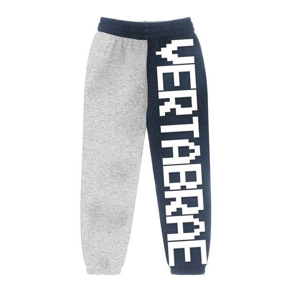 Vertabrae Split Navy Grey Sweatpants by Vertabrae - NWAHype No.1 for streetwear Pants in USA