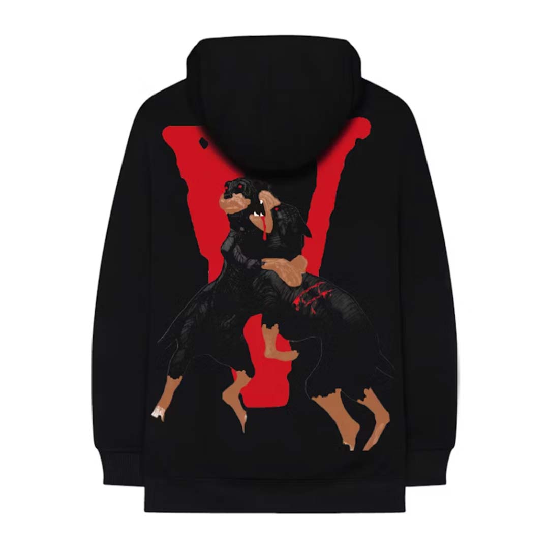 Vlone Pop Smoke Black Dogs Hoodie by Vlone - NWAHYPE No.1 for streetwear Hoodies in USA
