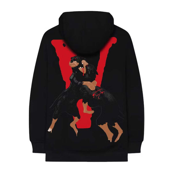 Vlone Pop Smoke Black Dogs Hoodie by Vlone - NWAHYPE No.1 for streetwear Hoodies in USA