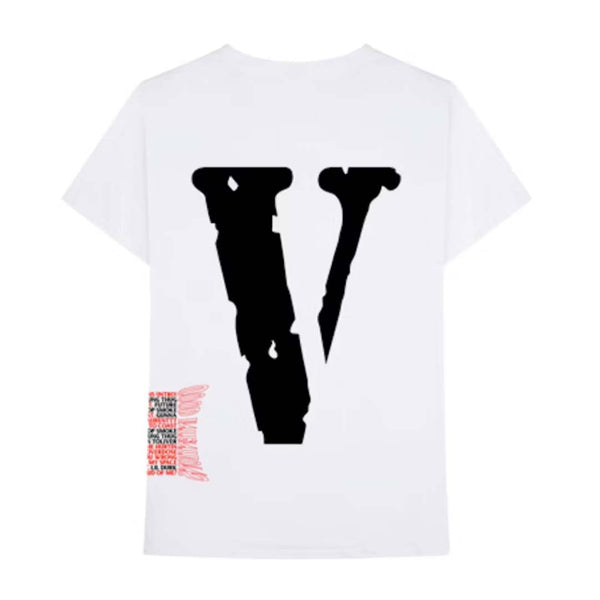 Vlone Pop Smoke Dead Tee White by Vlone - NWAHYPE No.1 for streetwear T-Shirts in USA