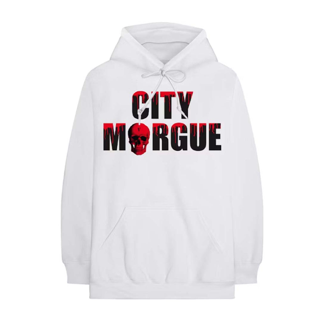 Vlone Pop Smoke Dogs Hoodie White by Vlone - NWAHYPE No.1 for streetwear Hoodies in USA