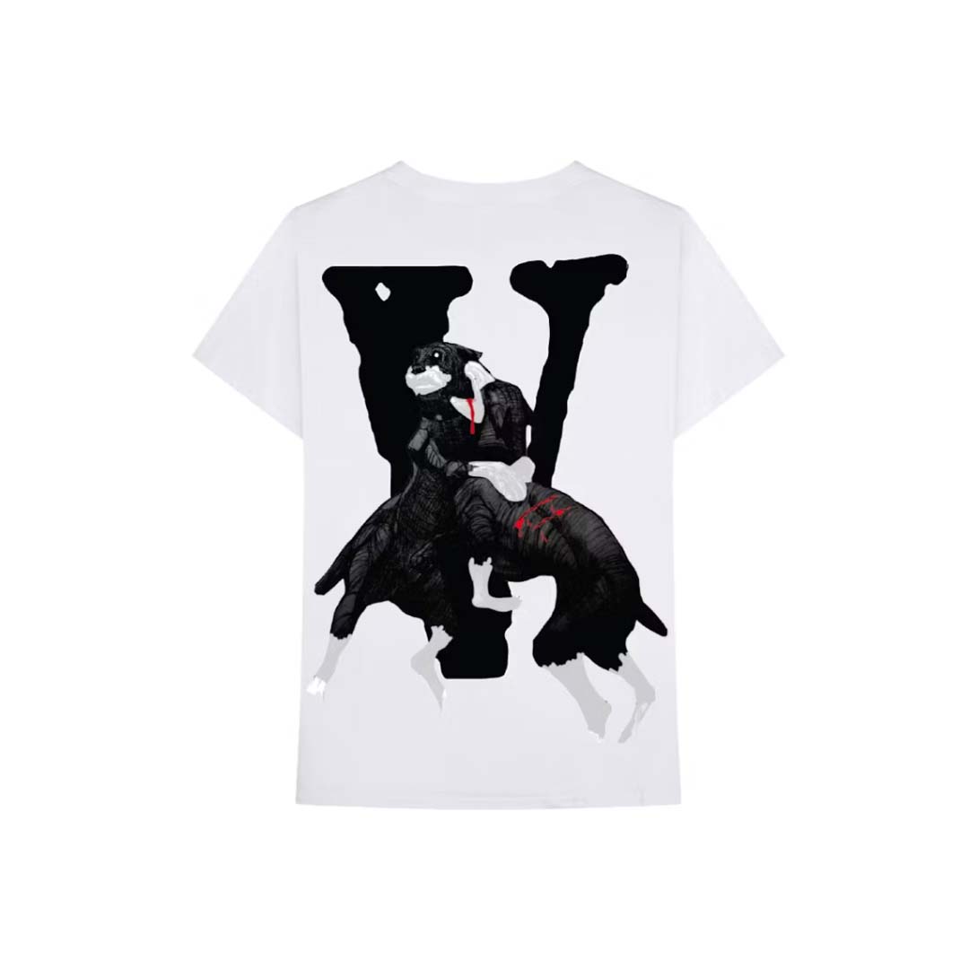 Vlone x City Morgue Dogs Tee White by Vlone - NWAHype 1 for streetwear T-Shirts in USA