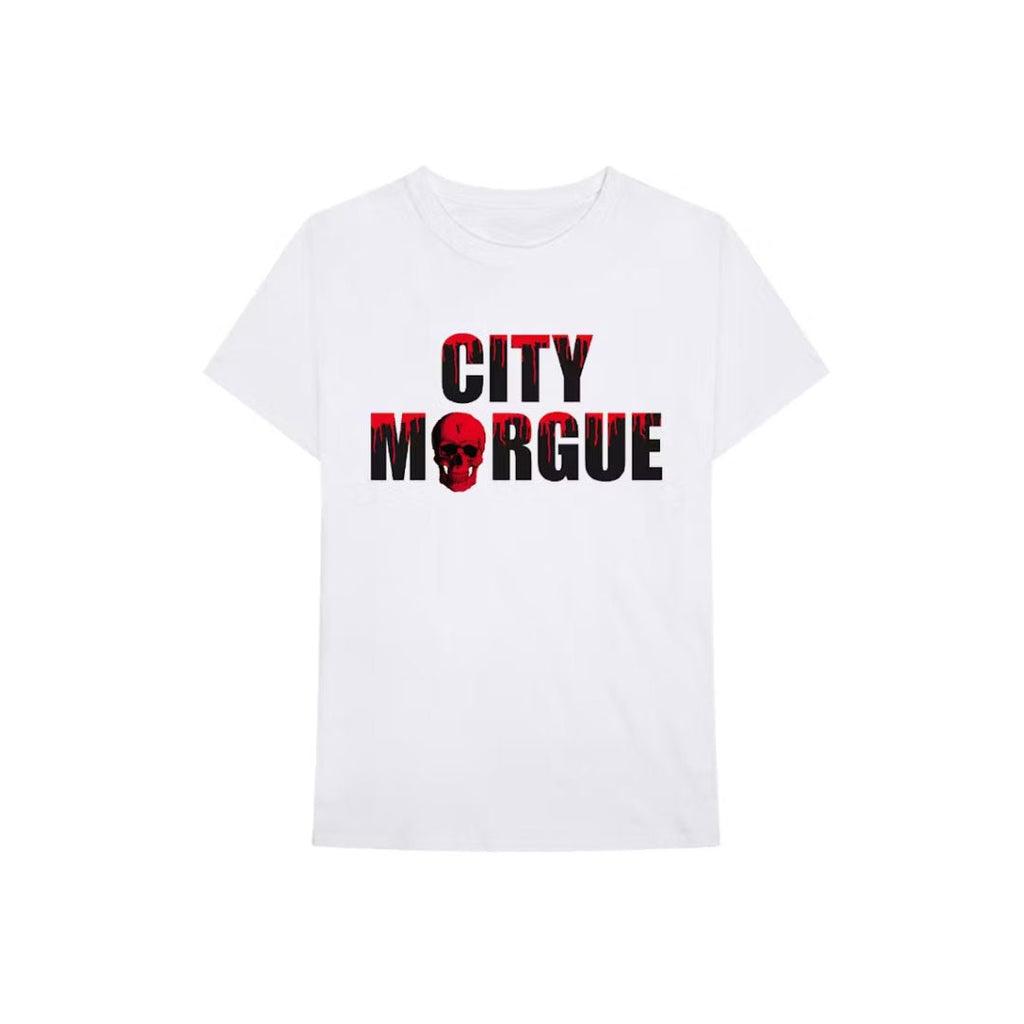 Vlone x City Morgue Drip Tee White by Vlone - NWAHype 1 for streetwear T-Shirts in USA