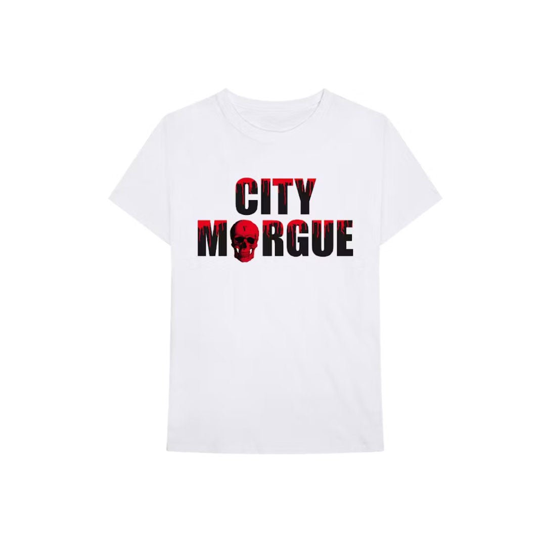 Vlone x City Morgue Drip Tee White by Vlone - NWAHype 1 for streetwear T-Shirts in USA