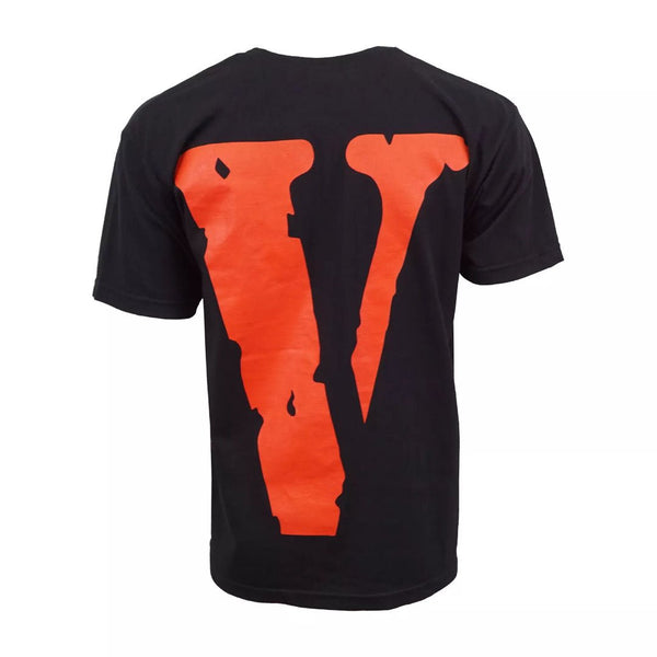 Vlone x NAV Bad Habits Good Intentions Black Red Tee by Vlone - NWAHype 1 for streetwear T-Shirts in USA